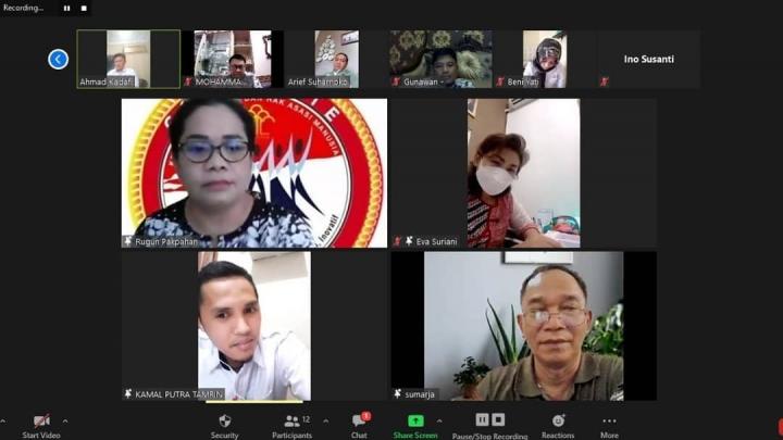 Tindak Lanjuti Permohonan, MPD Notaris Bandar Lampung Gelar Rapat Internal